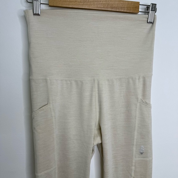 FREE PEOPLE Zen Again Heather Flare Leggings - Picture 3 of 7
